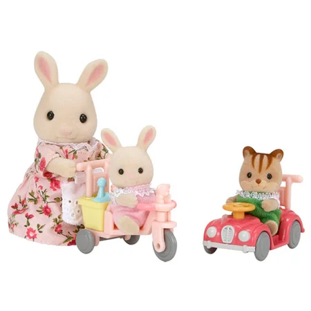 Sylvanian Families, kaninmor og 2 babyer