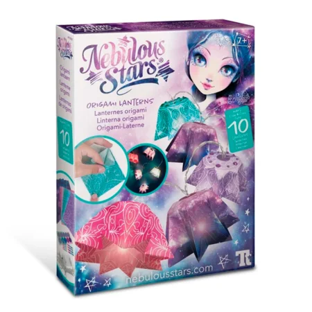 Nebulous Star origami lanterns