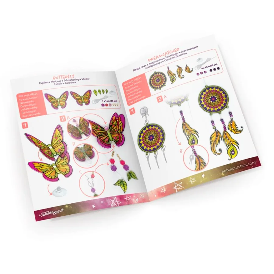 Nebulous Star window charms