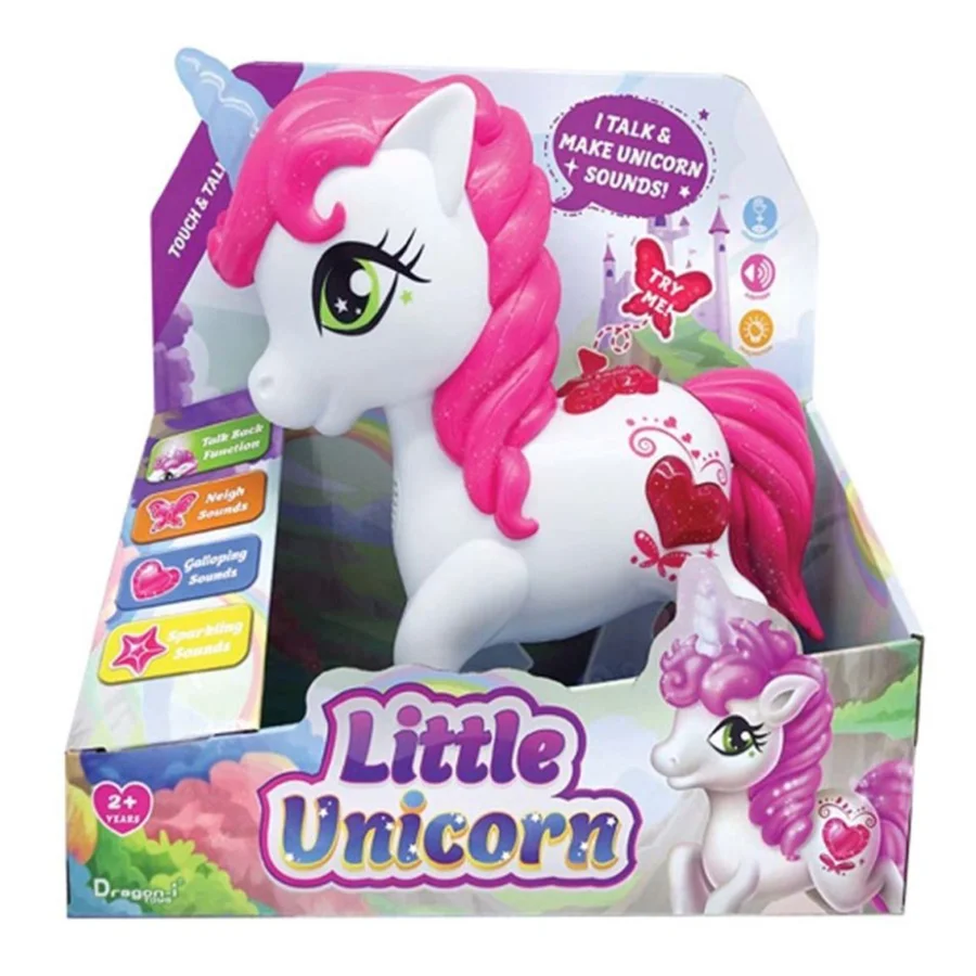 Little Unicorn interaktiv talende enhjørning