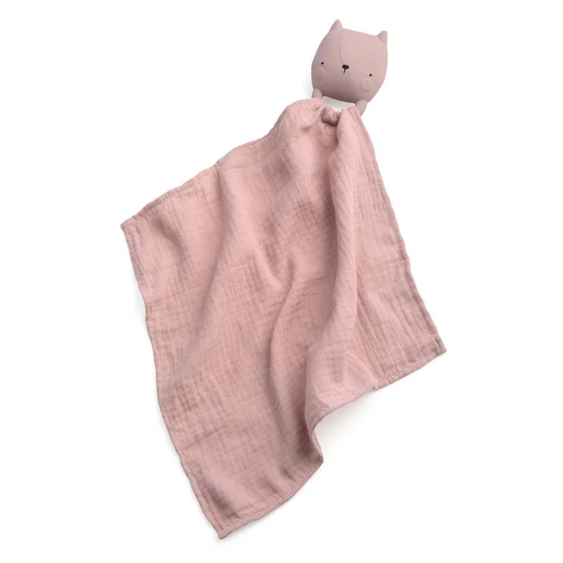 Sebra Naturgummi bidering med klud, egernet Zappy