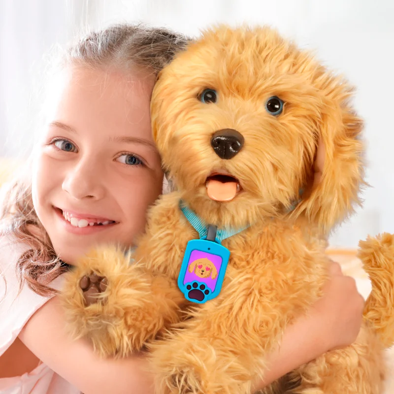 Labradoodlen Moji, interaktiv hund