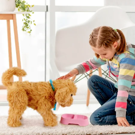 Labradoodlen Moji, interaktiv hund