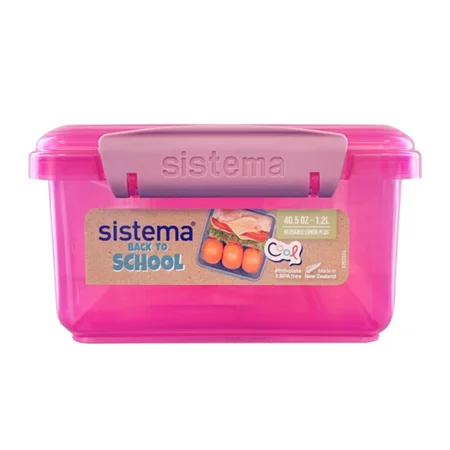 Brotbox mit 1 Fach, Cherry Blossom, Sistema 