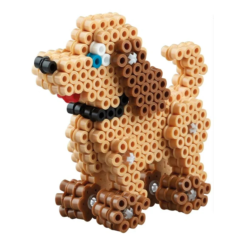 Hama gaveæske, midi perler - 3D hund og kat