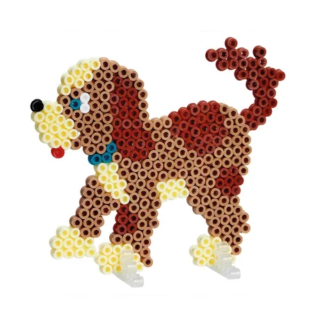 Hama gaveæske, midi perler - hund og kat