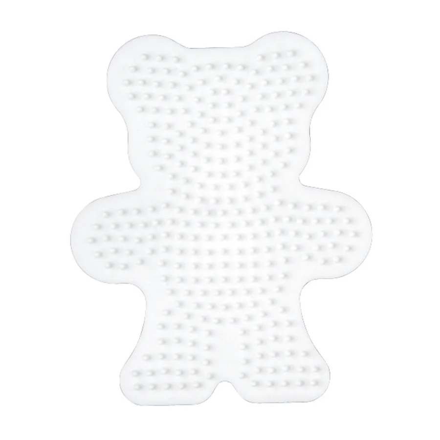 Hama perler bamse perleplade