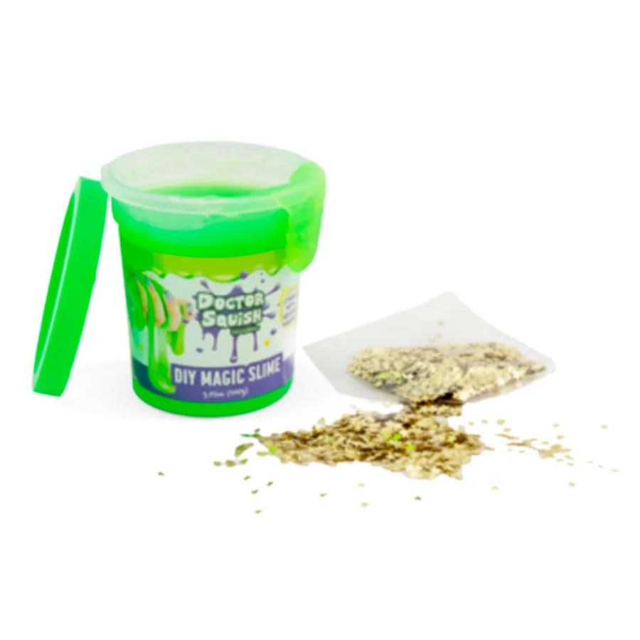 Doctor Squish Gør-det-selv Magisk Slim Grøn
