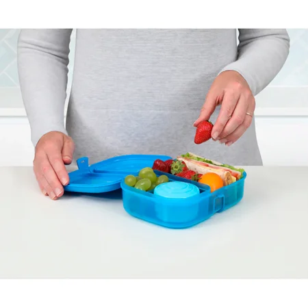 Sistema opdelt madkasse inkl. bæger, Deep Sky