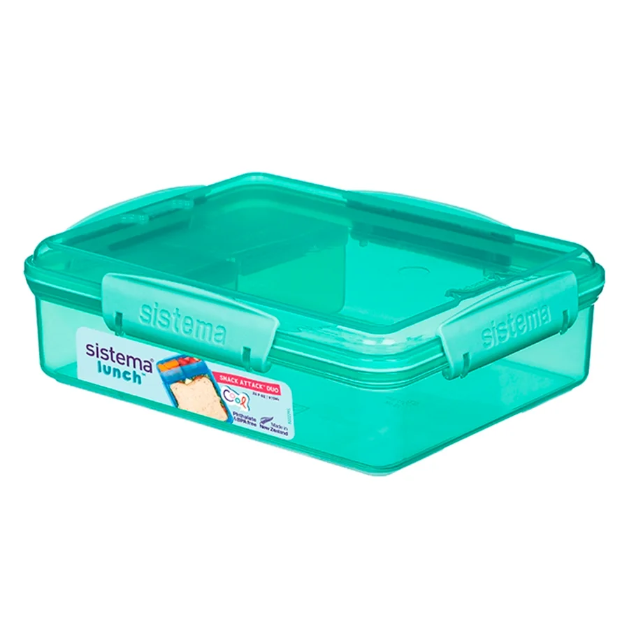 Sistema aflang madkasse med rum, mint