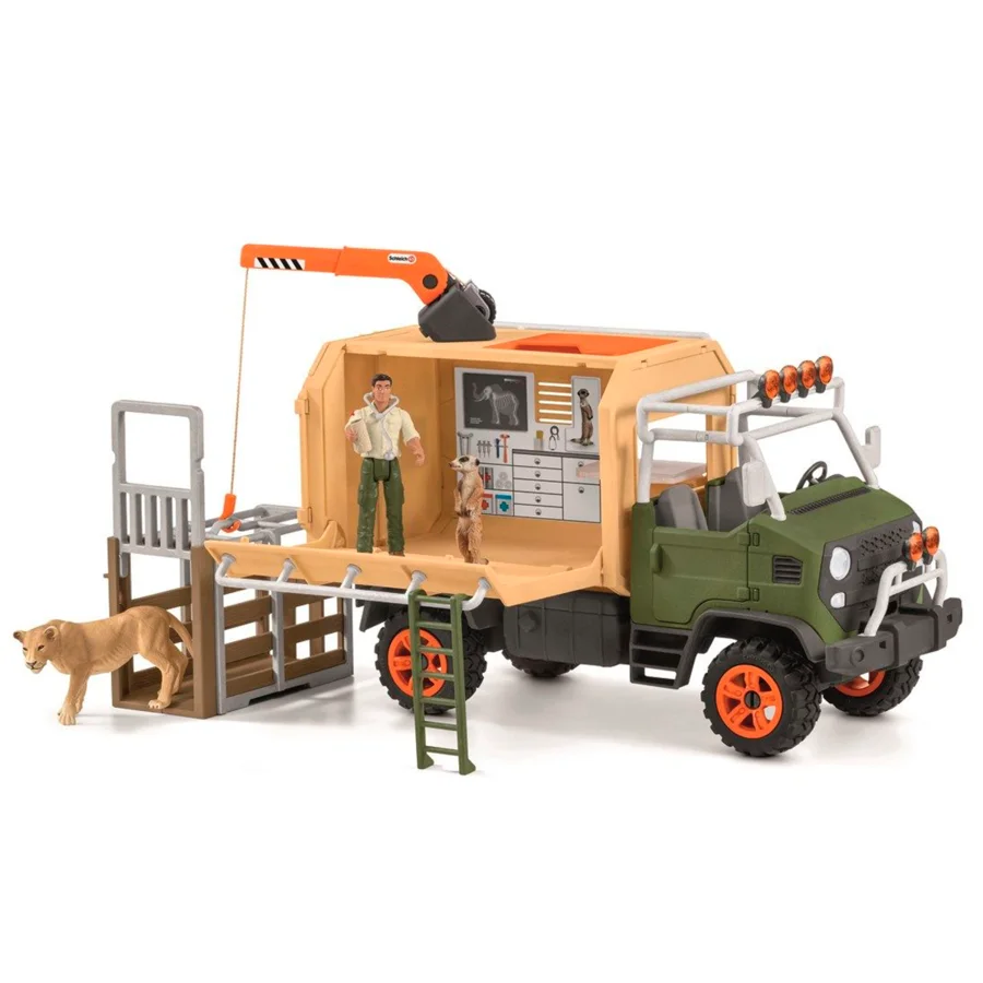 Schleich Stor Dyrerednings lastbil