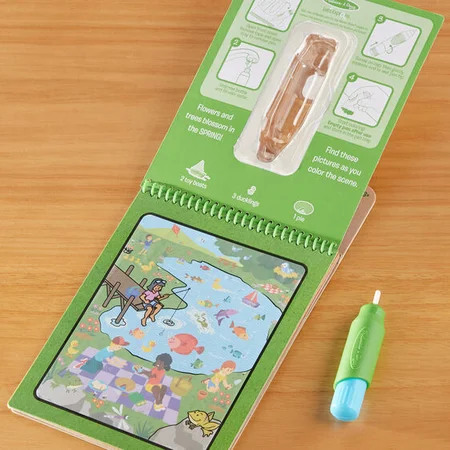 Melissa and Doug Water Wow, Årstderne