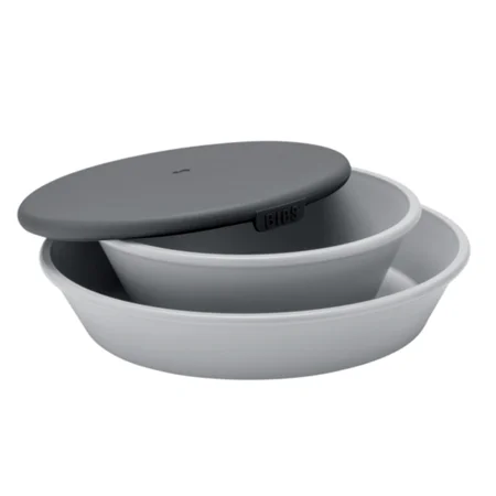 Bibs spisesæt m. låg, Cloud