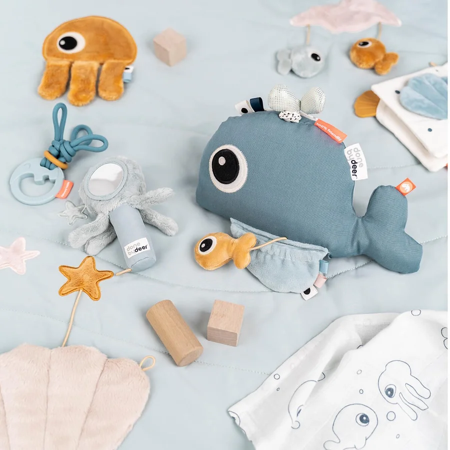 Done by Deer rangle m. spejl, Blå