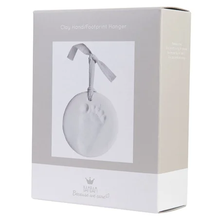 BAMBAM Leraftryk til Ophæng, Hvid