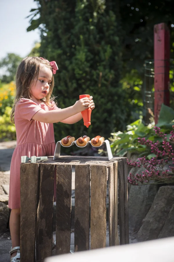 Dantoy Green Garden hotdog set