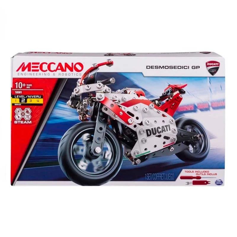 Meccano Ducati Moto GP Vehicle