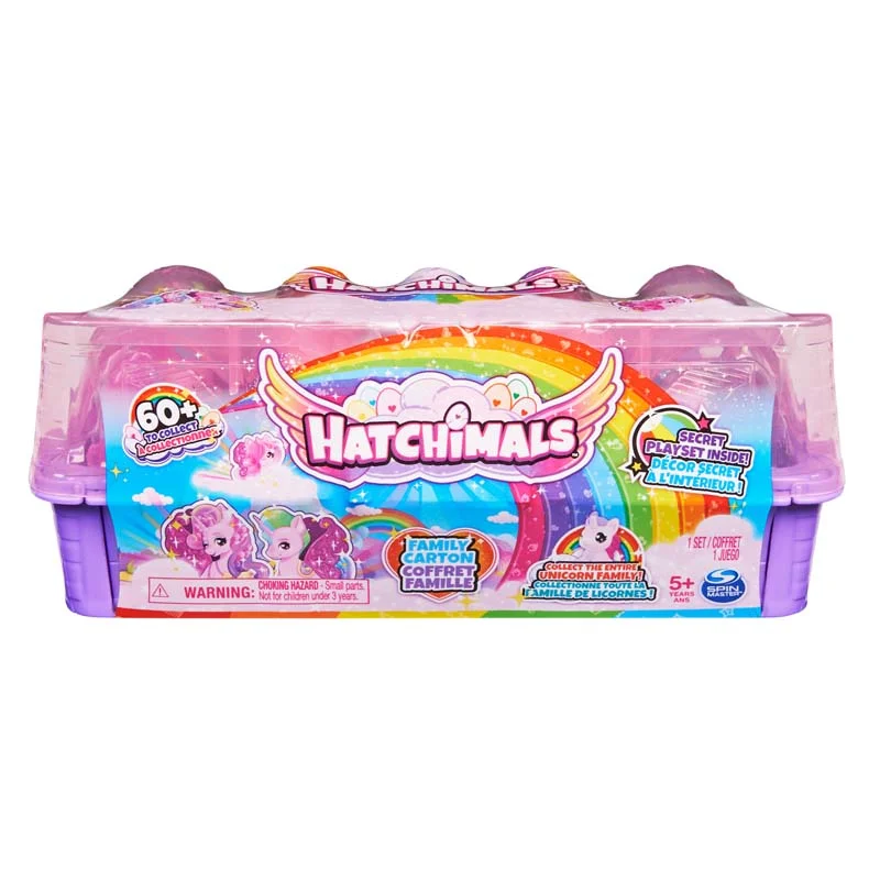 Hatchimals S11 Family Adventure Egg Carton-Unicorn