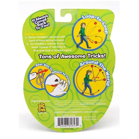 Big Time YoYo bold, asst