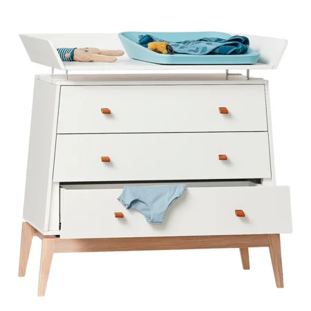 Pusleenhed til Leander Luna kommode, hvid