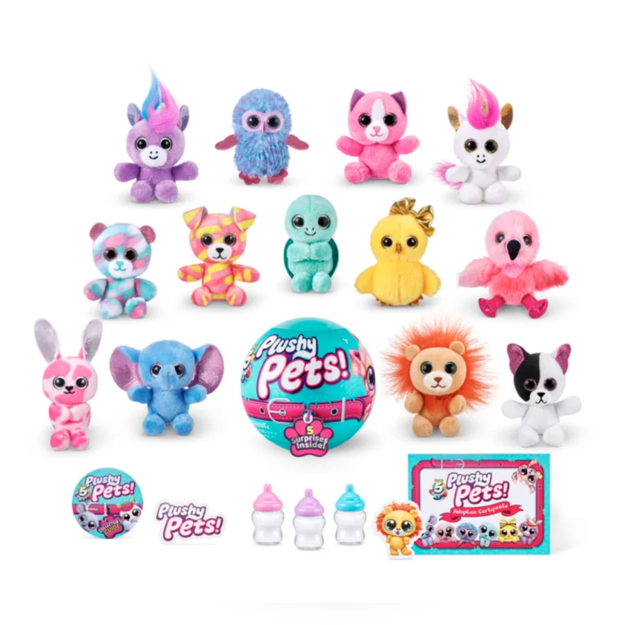 5 Surprises Plushy Pets