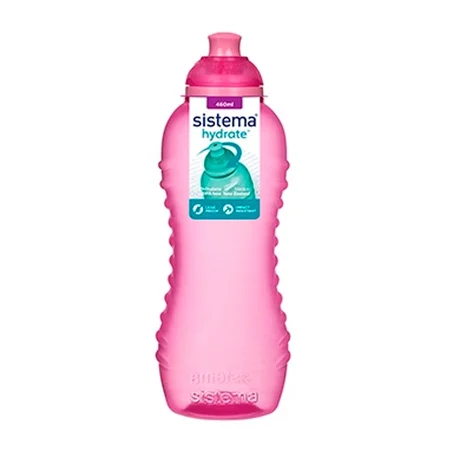 Sistema Twist and Sip drikkeflaske 460 ml, Pink