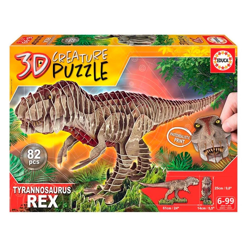 Educa 3D Creature puslespil, T-Rex