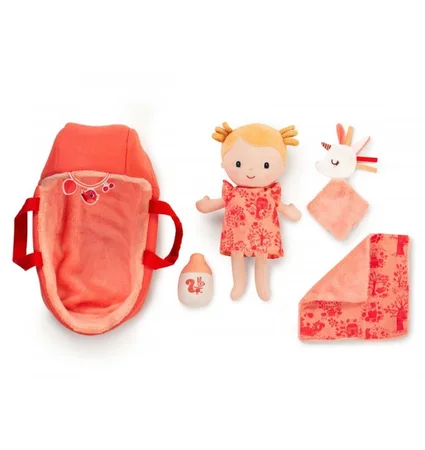 Lilliputiens blød dukke Lena med tilbehør