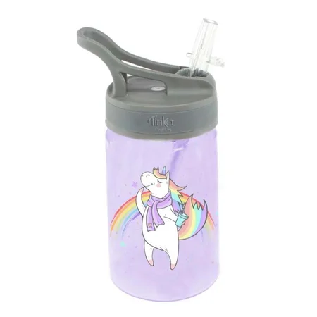 Tinka drikkedunk, lilla enhjørnning