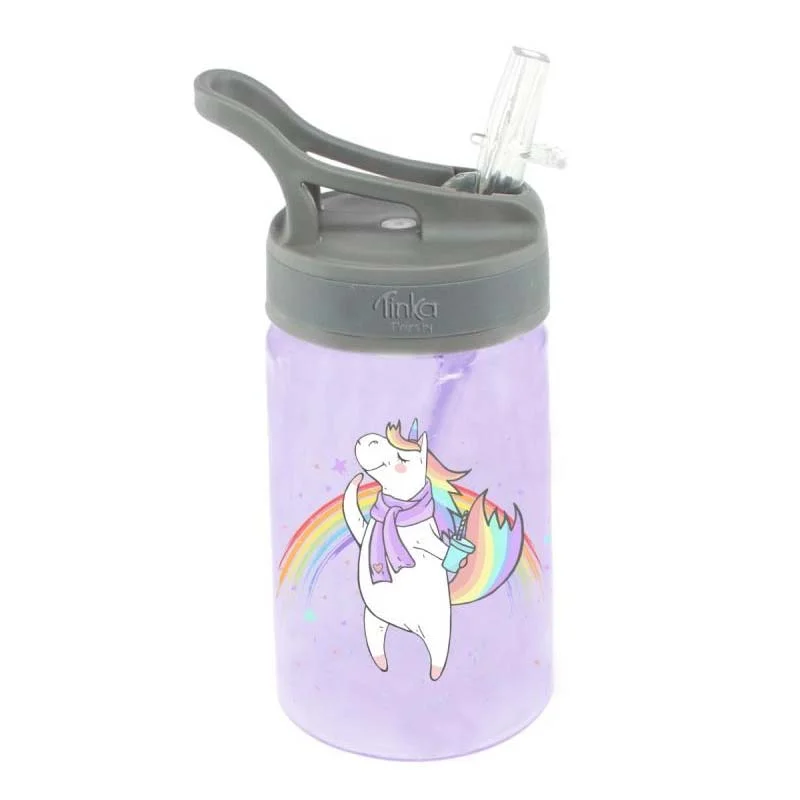 Tinka drikkedunk, lilla enhjørnning