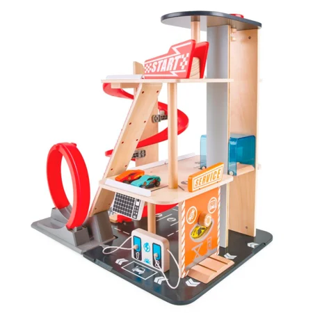 Hape Gearhead Stunt Garage
