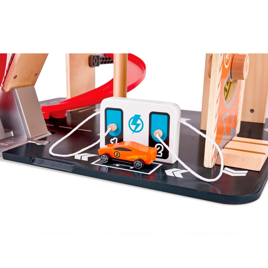 Hape Gearhead Stunt Garage