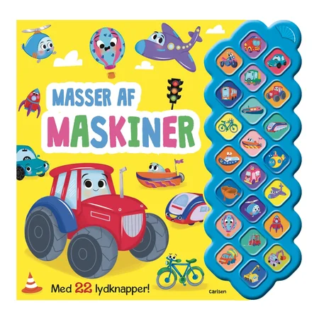 Masser af maskiner, med 22 lyde