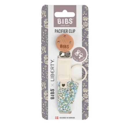 BIBSxLiberty Schnullerkette, Eloise ivory