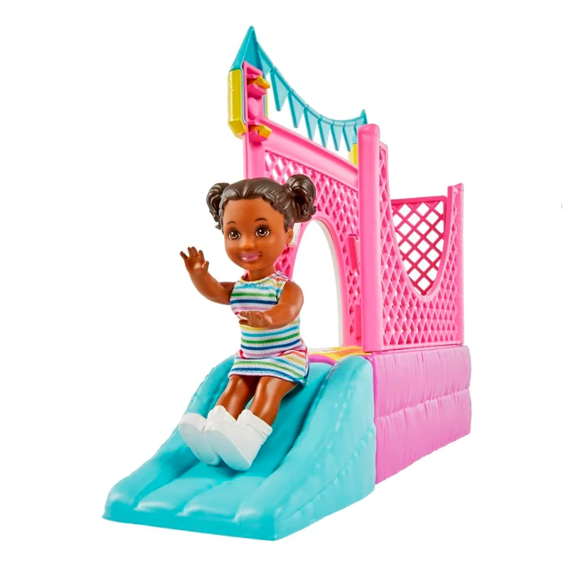 Barbie legeplads med Chelsea og babysitter Skipper
