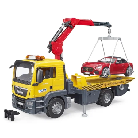 Bruder Man TGS Vejhjælp og Bruder roaster