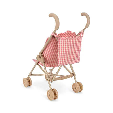 Konges Sløjd Cheeky dukkeklapvogn, bubblegum check
