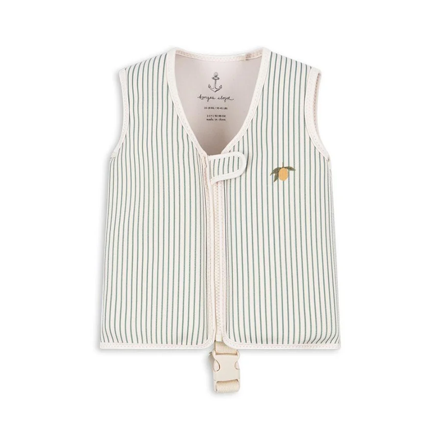 Konges Sløjd Ellis svømmevest, tea stripe