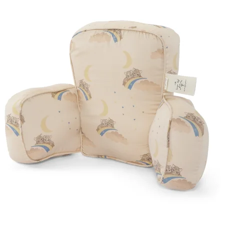 Konges Sløjd barnevognspude Deux, rainbow kitty