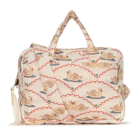 Konges Sløjd dukke pusletaske, swan