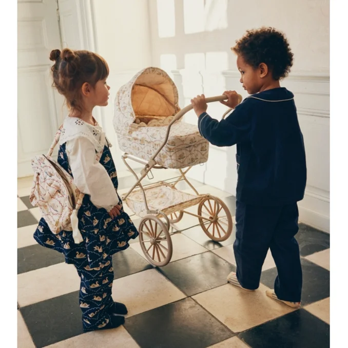 Konges Sløjd dukke pusletaske, swan