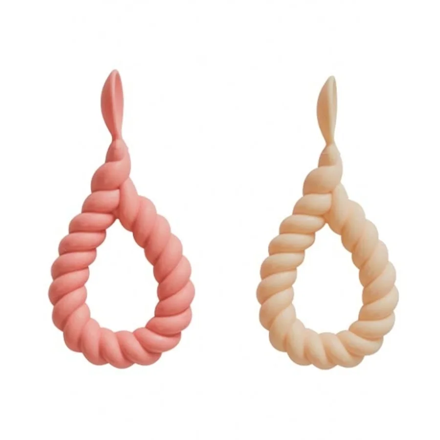 OYOY Mellow 2-pak ske, vanilla/rose