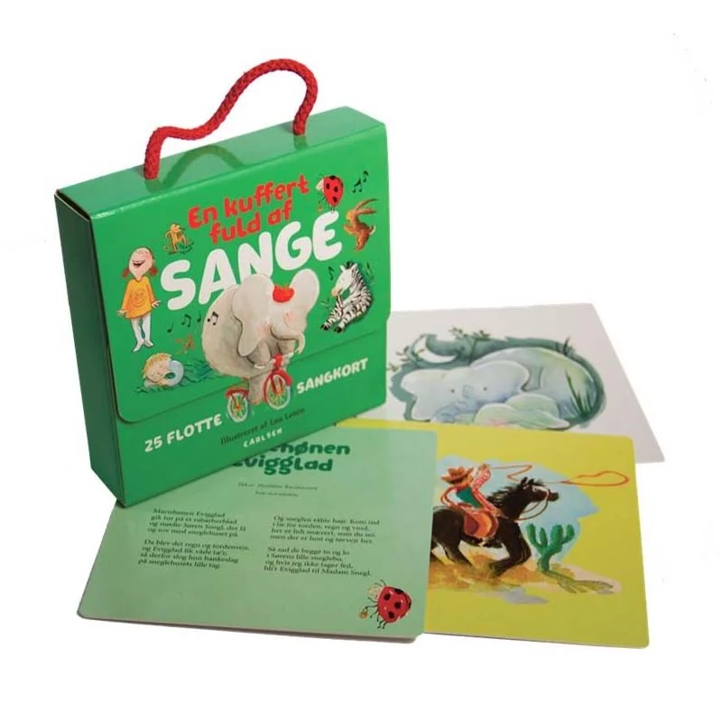 En kuffert fuld af sange - 25 flotte sangkort