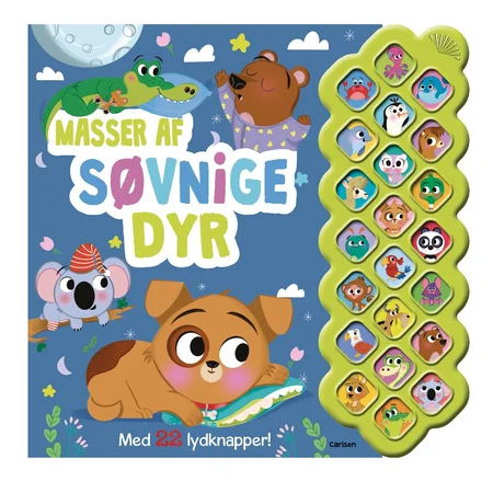 Masser af søvnige dyr, med 22 lyde