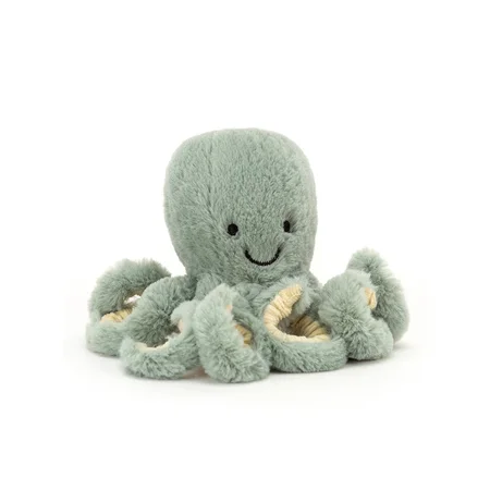 Jellycat Ocean Odyssey Blæksprutte, 14 cm