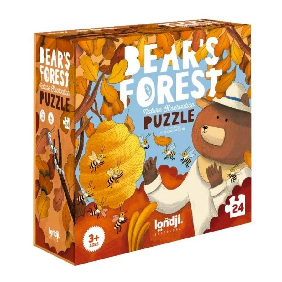 Londji puslespil, bear's forest