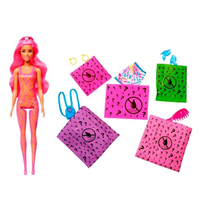 Barbie Color Reveal, Neon Tie-Dye
