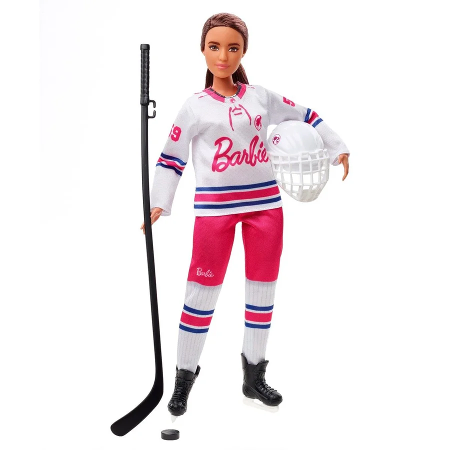 Barbie vintersport dukke, ishockey-spiller