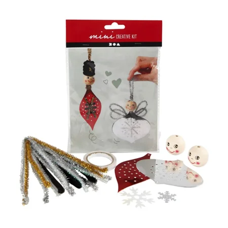 Jule DIY mini-kit, soldat og engel