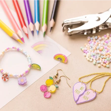 DIY mix krympeplast, smykker